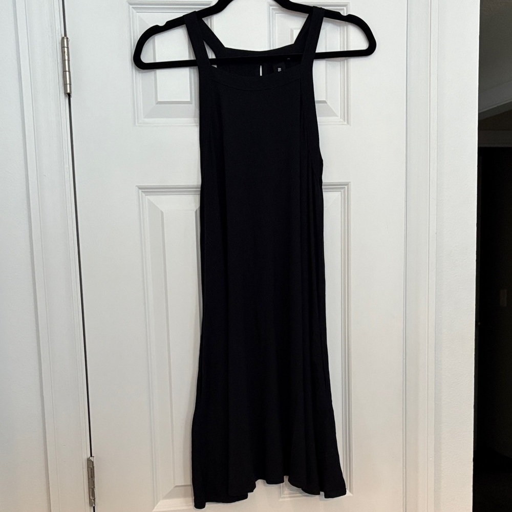 Agnes & Dora Classic Black Midi Dress